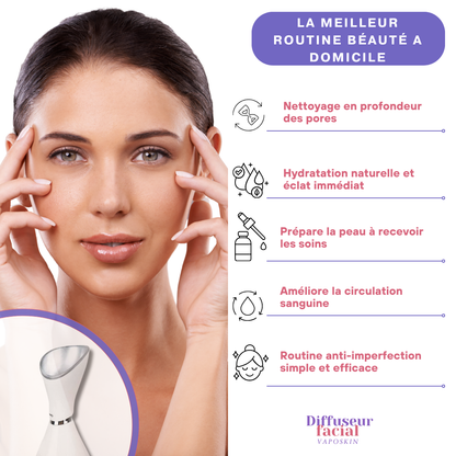 VapoSkin™ – Soin vapeur pour un teint net & lumineux