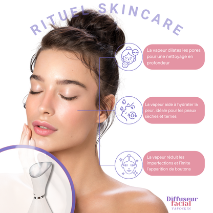 VapoSkin™ – Soin vapeur pour un teint net & lumineux